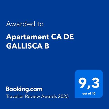 Apartament Ca De Gallisca B Pla de l'Ermita Exterior foto